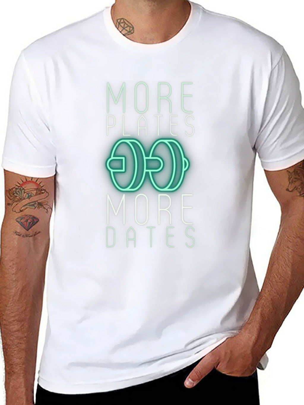 More Plates More Dates Graphic Tee