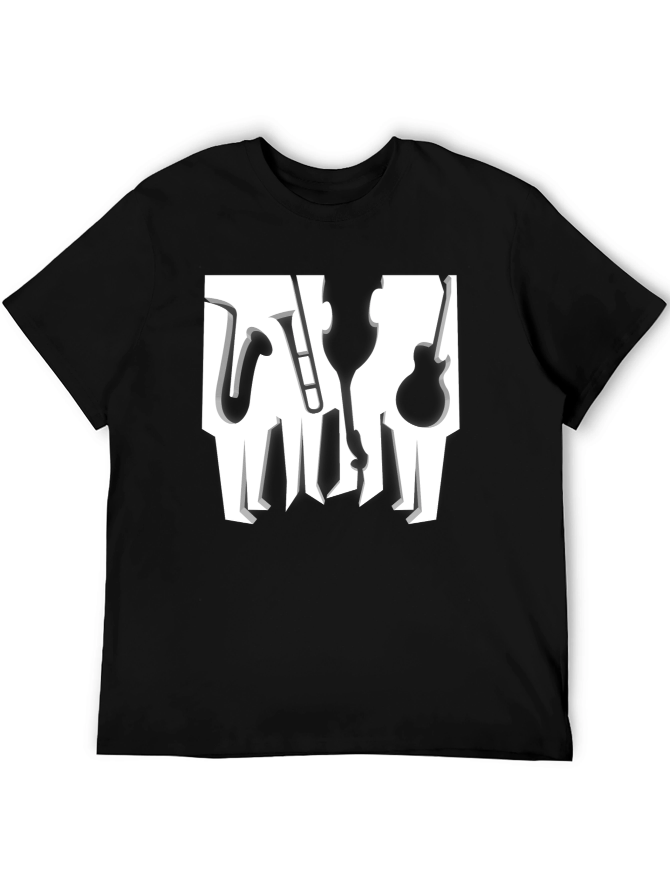 Jazz Instrument T-Shirt - Music Lover Tee