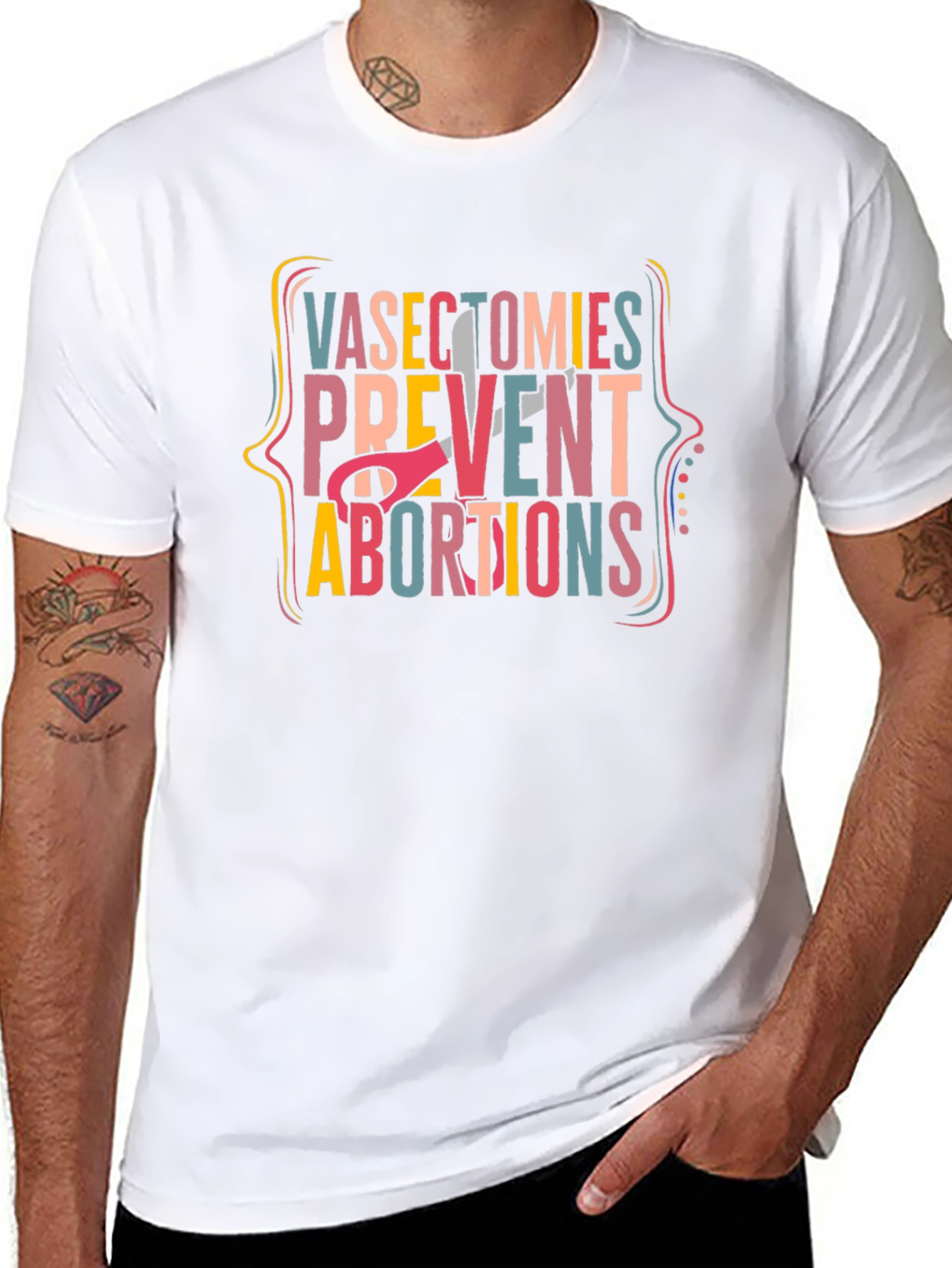 Vasectomies Prevent Abortions Graphic Tee