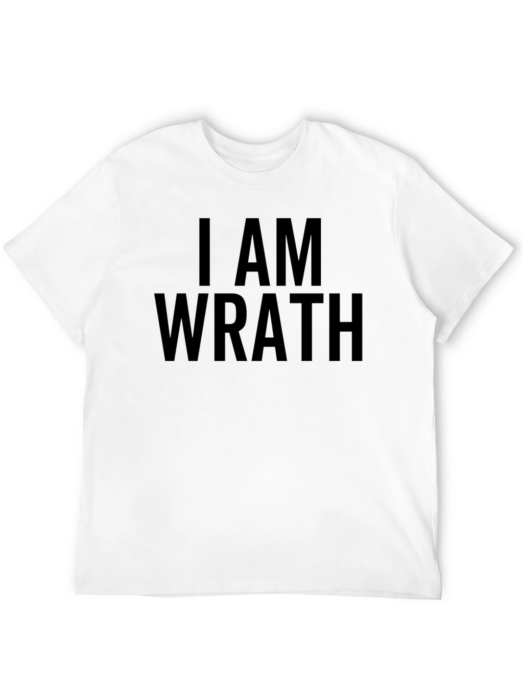 I AM WRATH Graphic Tee - Bold Statement Shirt