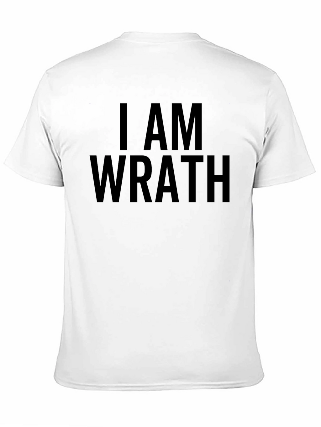 I AM WRATH Graphic Tee - Bold Statement Shirt