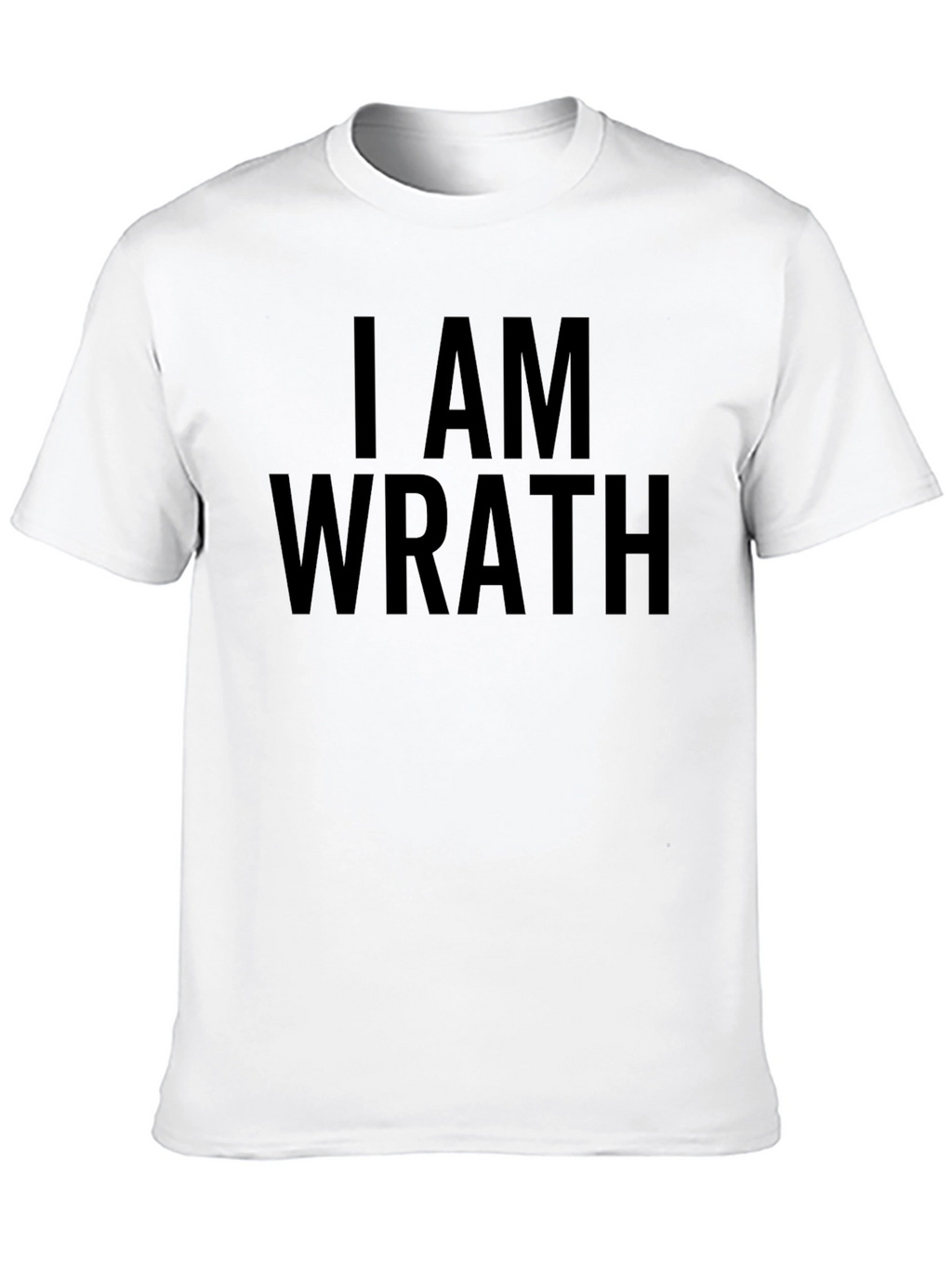 I AM WRATH Graphic Tee - Bold Statement Shirt