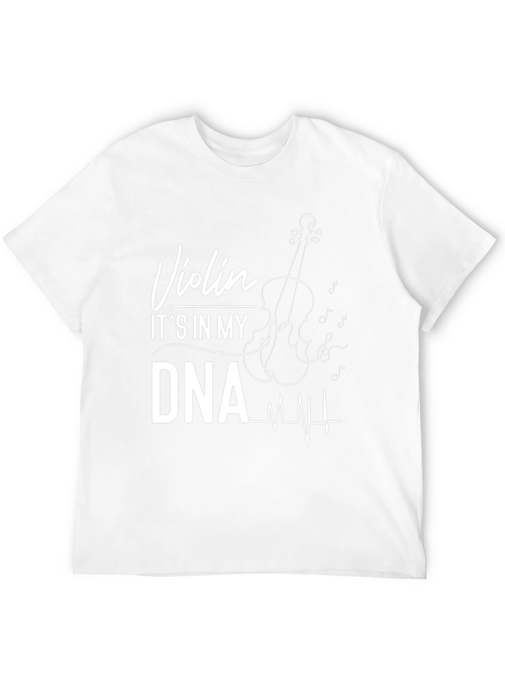 Violin DNA Musician T-Shirt - Black