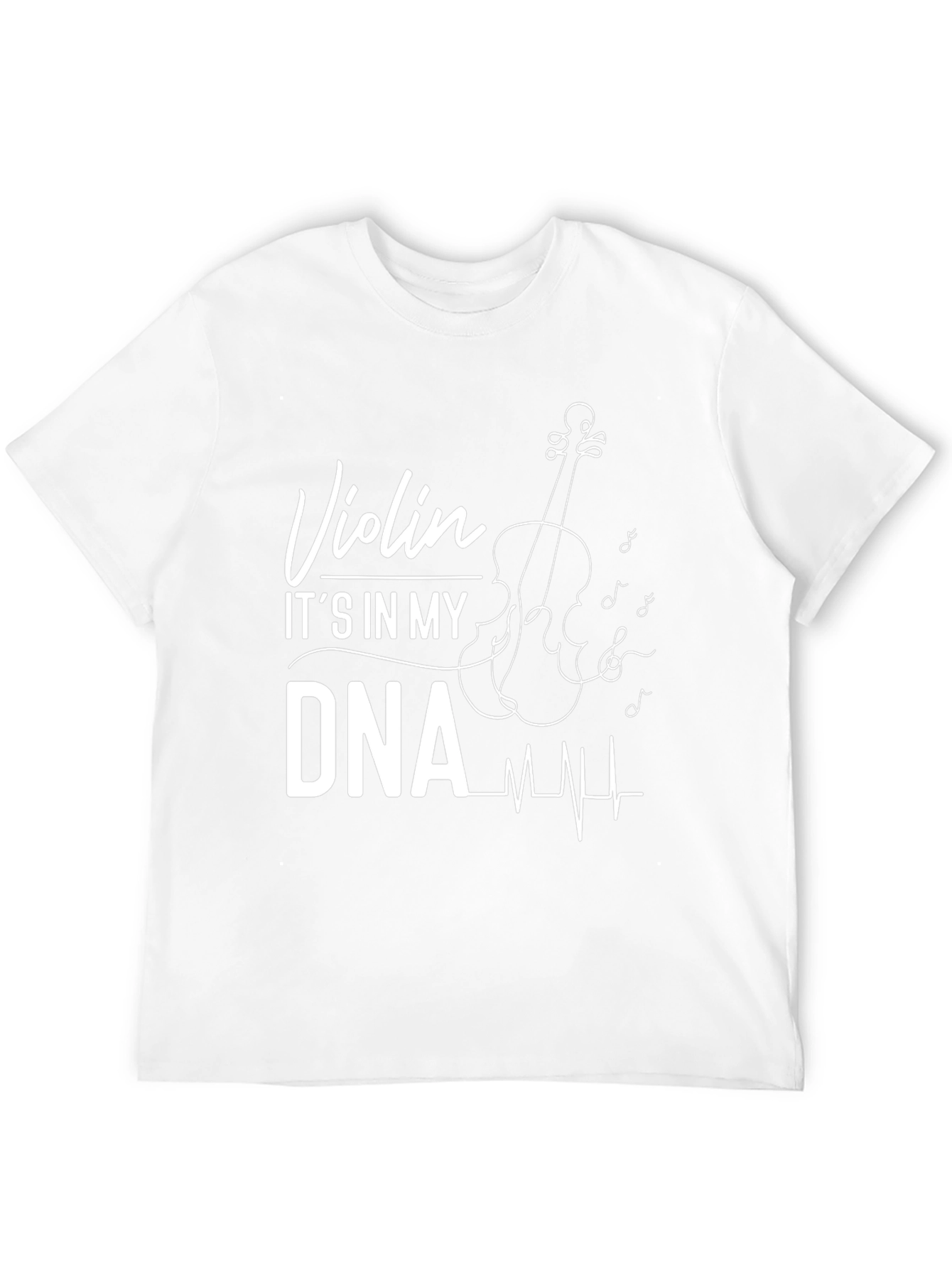 Violin DNA Musician T-Shirt - Black