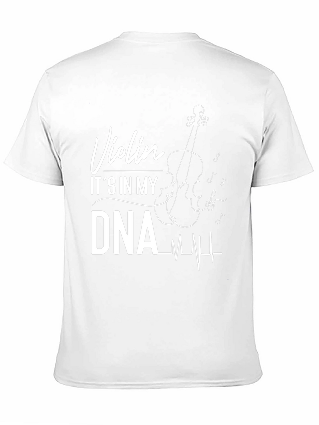 Violin DNA Musician T-Shirt - Black