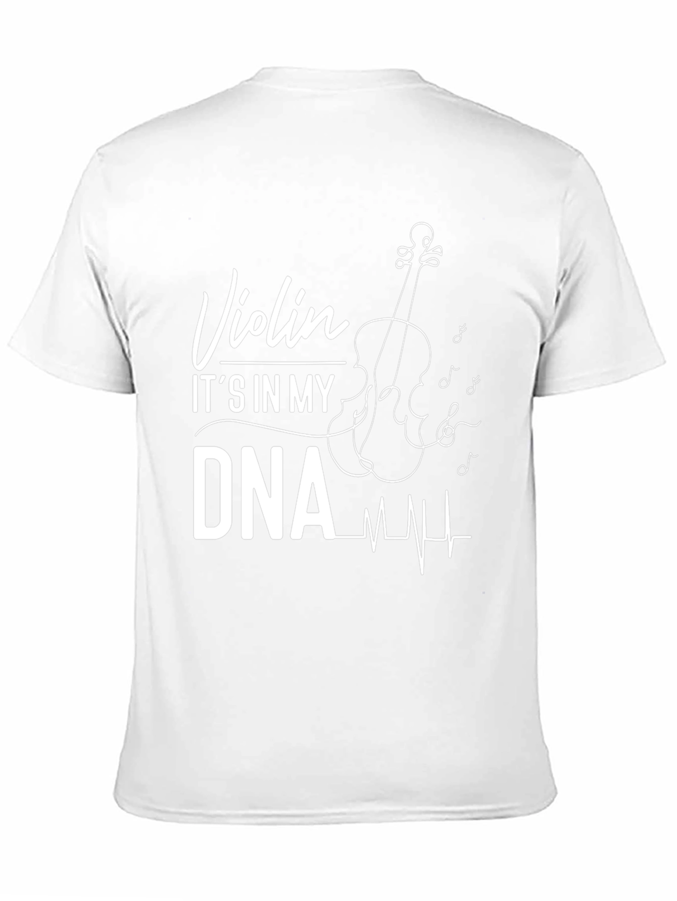 Violin DNA Musician T-Shirt - Black