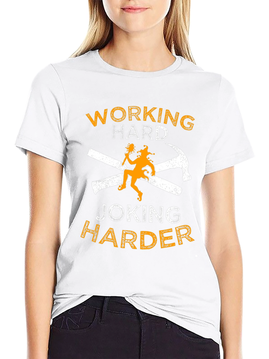 Working Hard Joking Harder Graphic T-Shirt
