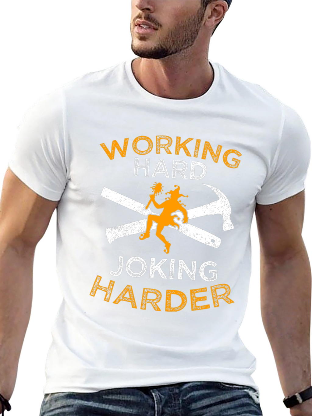 Working Hard Joking Harder Graphic T-Shirt