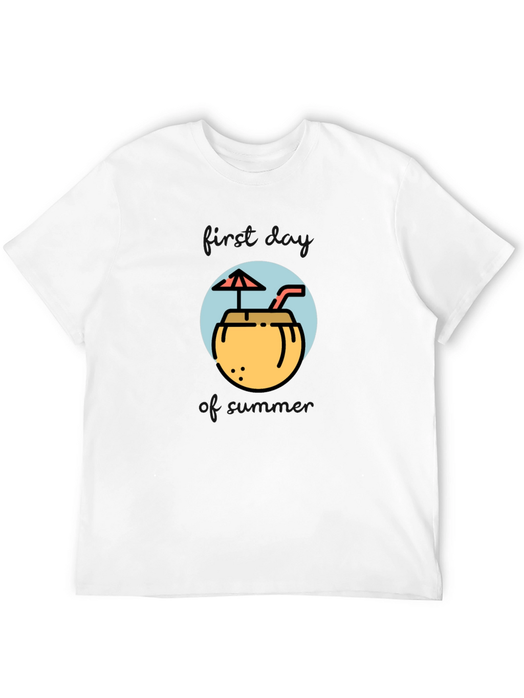 Tropical Coconut Drink T-Shirt