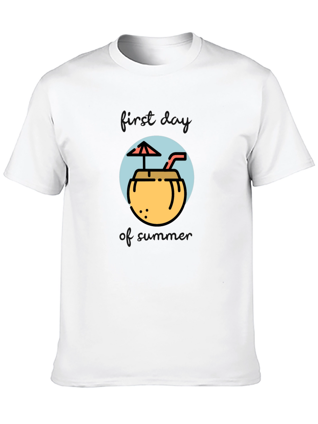 Tropical Coconut Drink T-Shirt