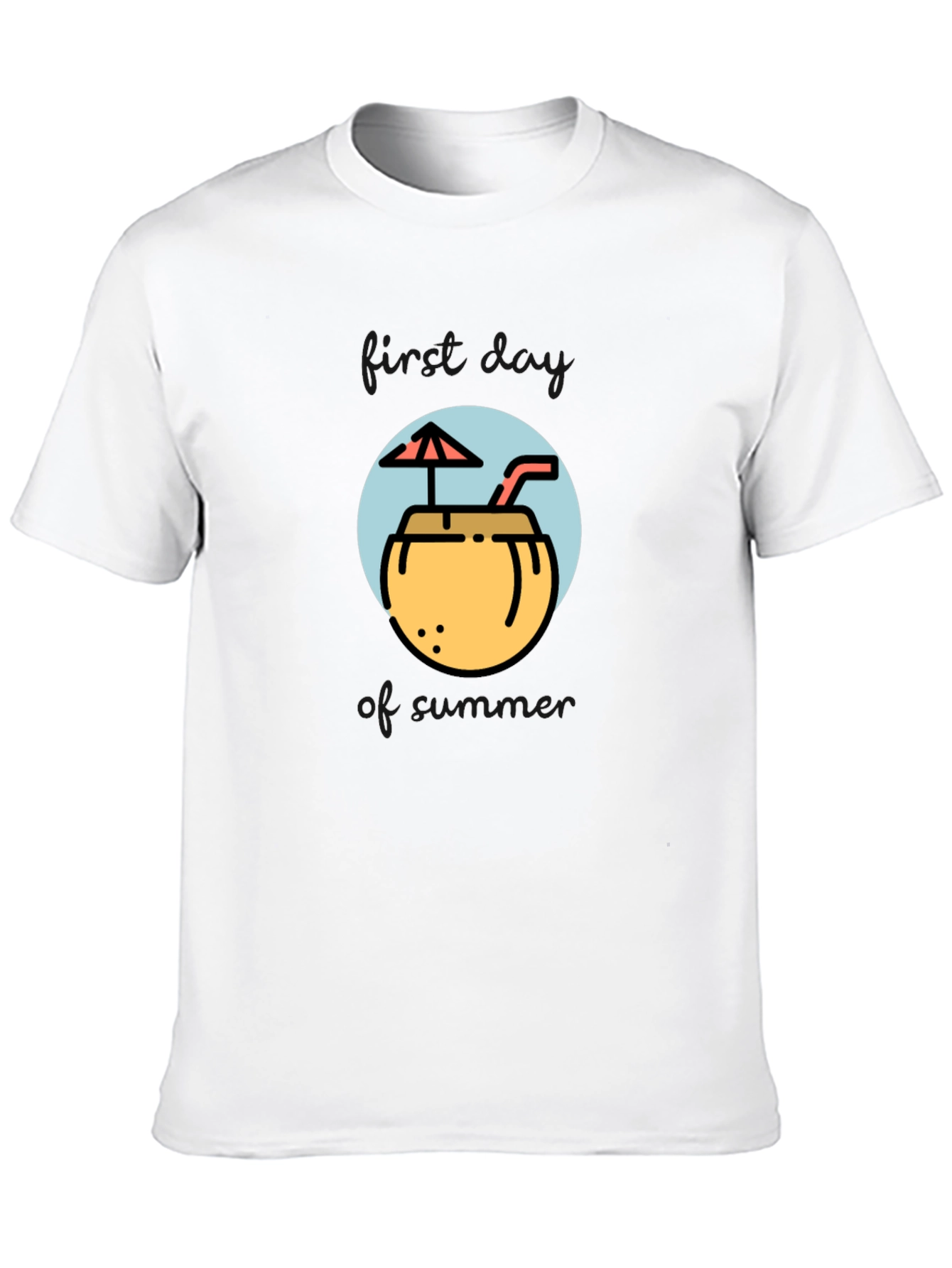 Tropical Coconut Drink T-Shirt
