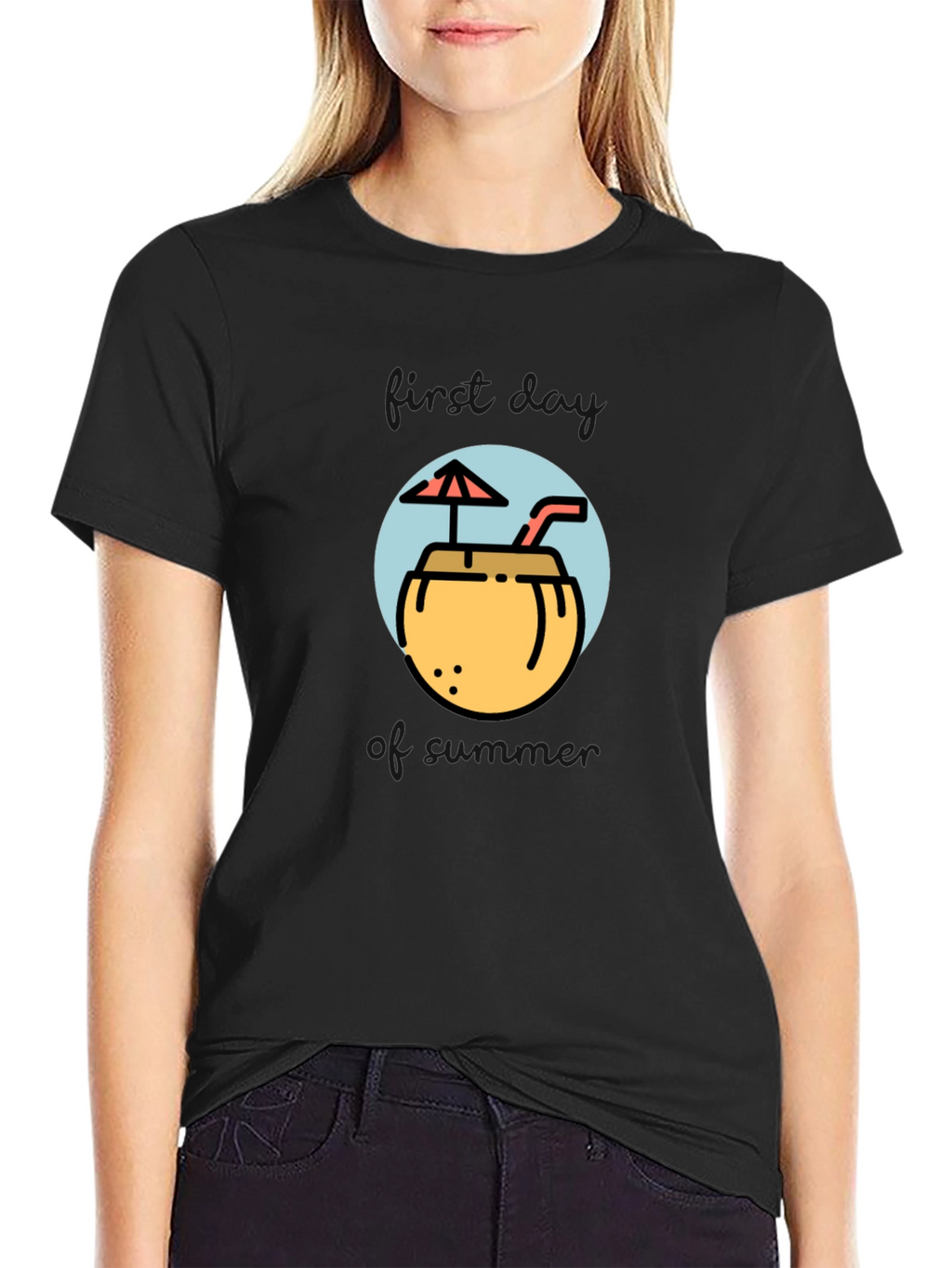 Tropical Coconut Drink T-Shirt