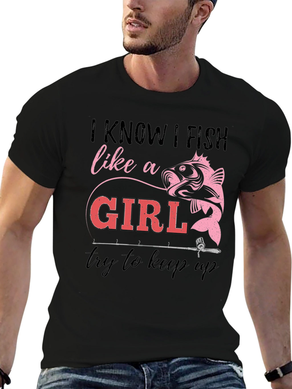 I Fish Like a Girl T-Shirt