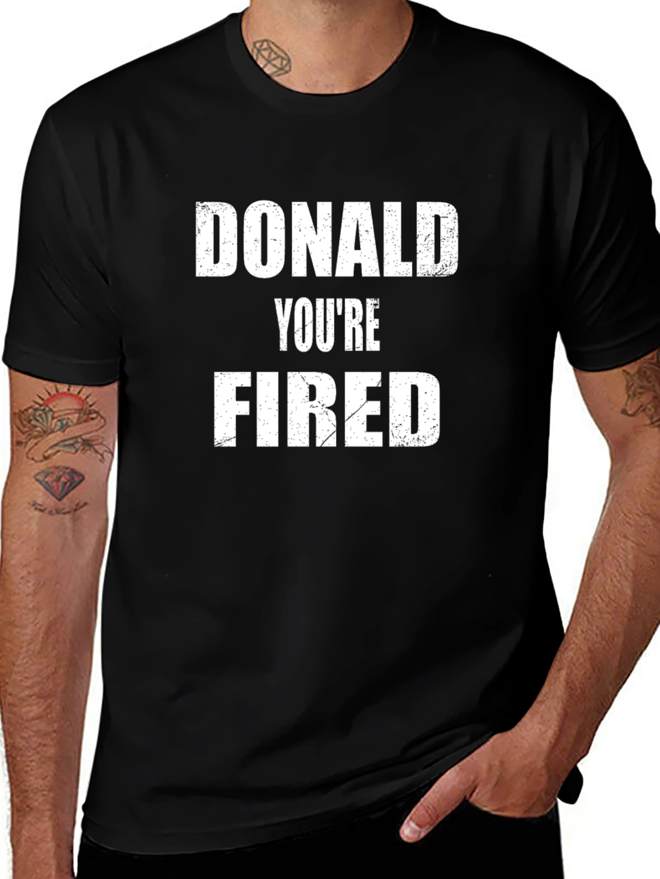 Donald Youre Fired Political Statement T-Shirt