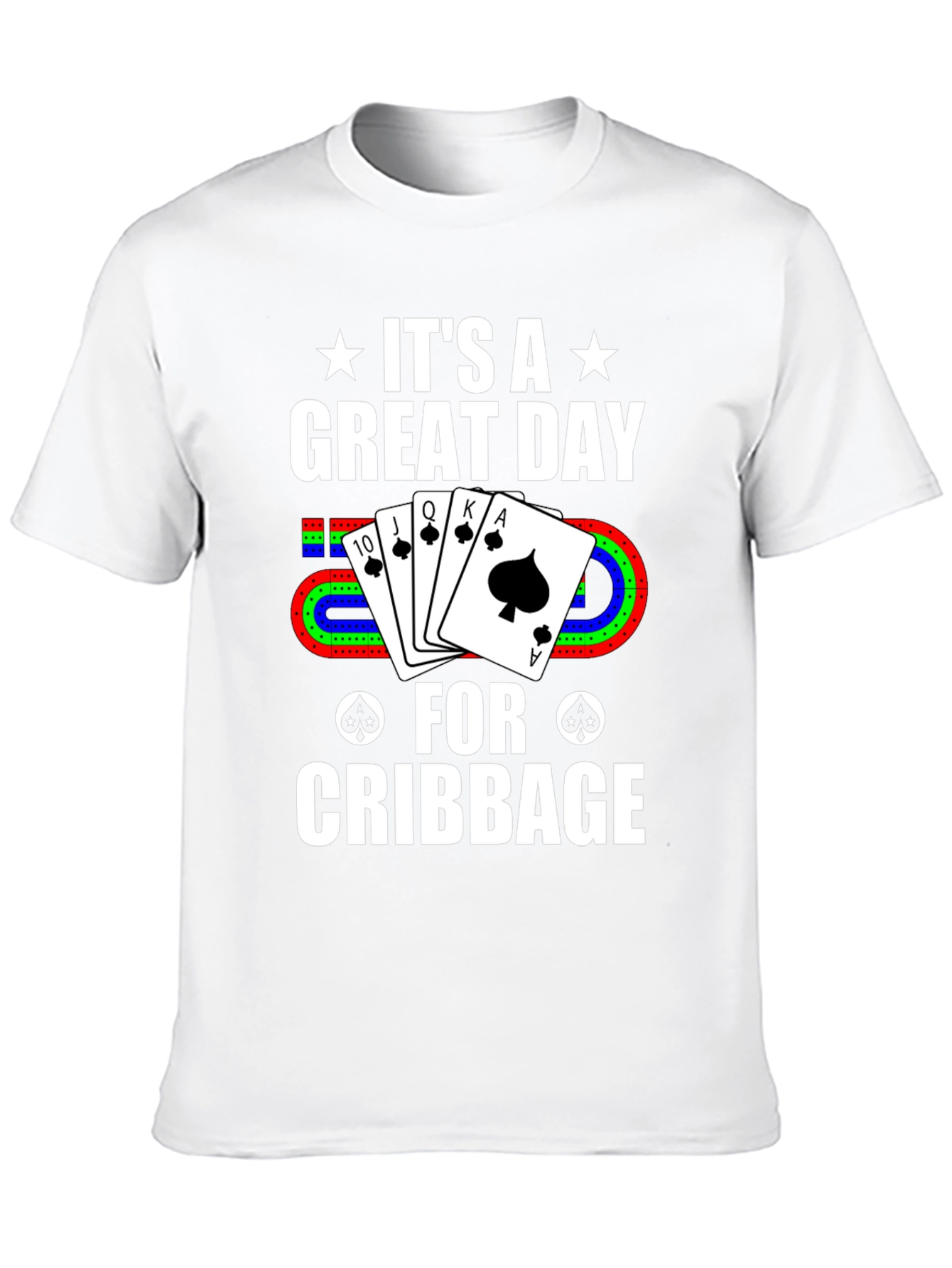 Cribbage Player T-Shirt - Great Day for Cribbage