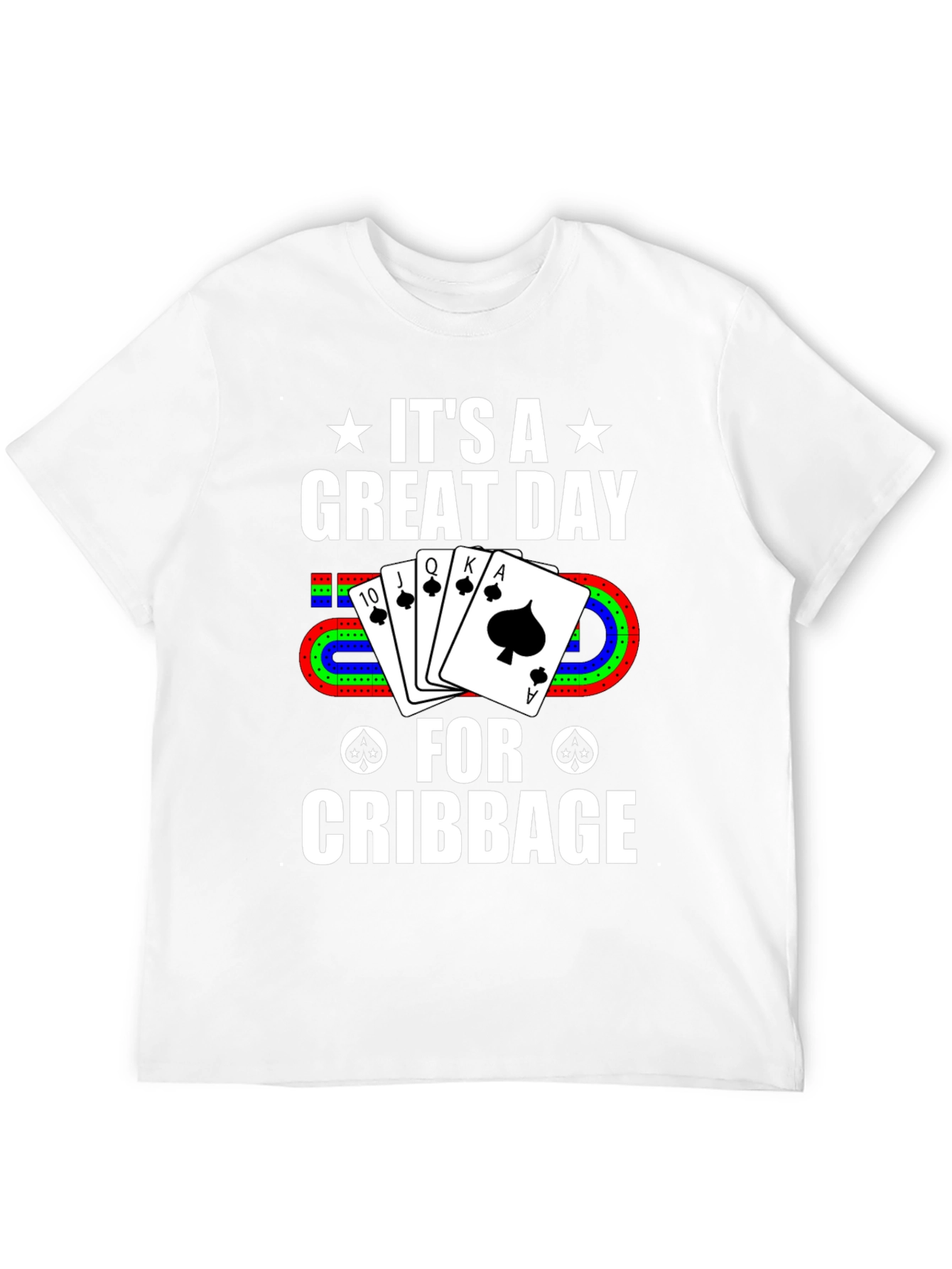 Cribbage Player T-Shirt - Great Day for Cribbage