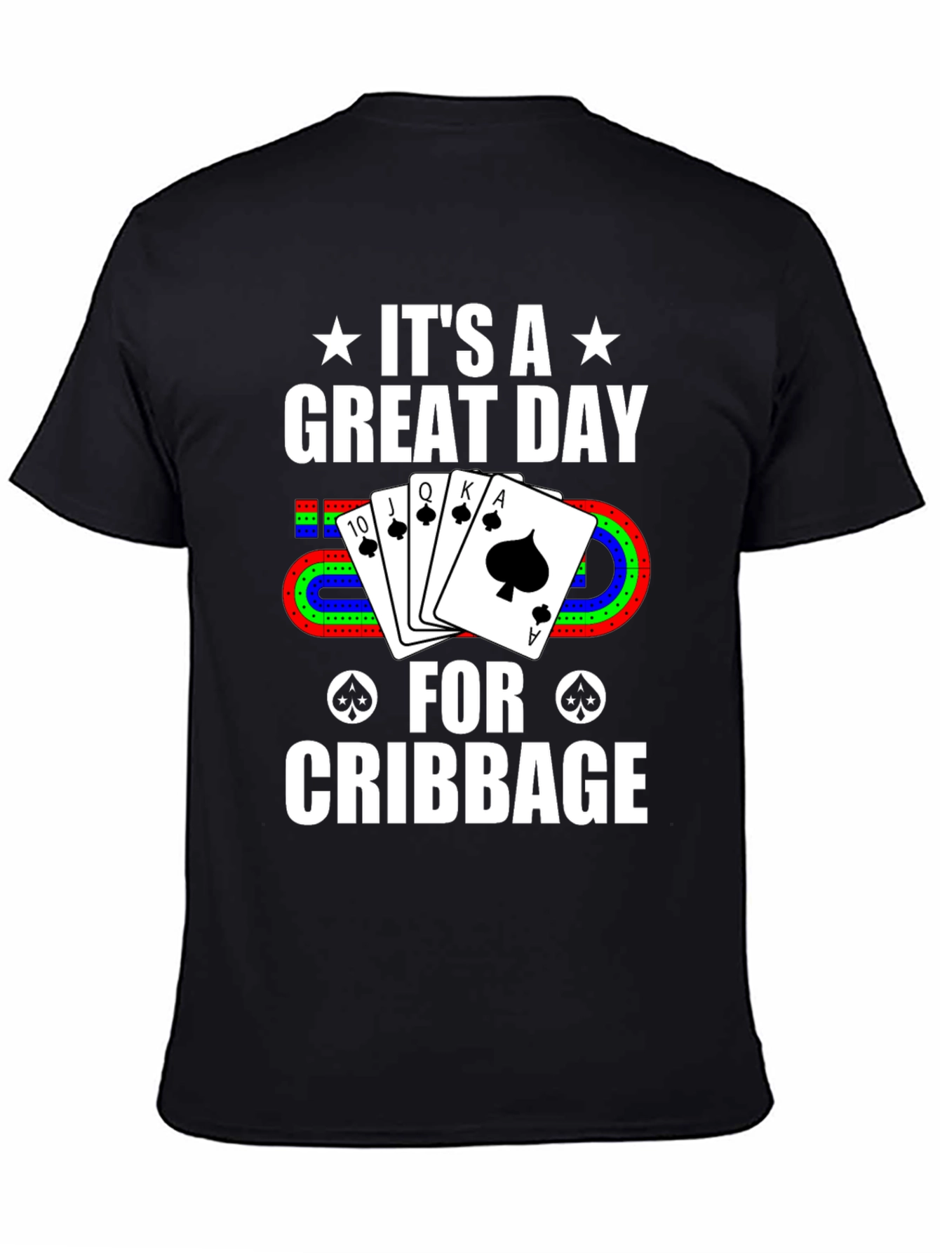 Cribbage Player T-Shirt - Great Day for Cribbage