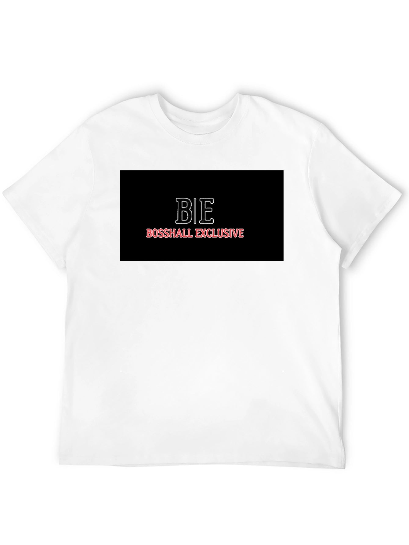 BossHall Exclusive BE Logo T-Shirt - Modern Style
