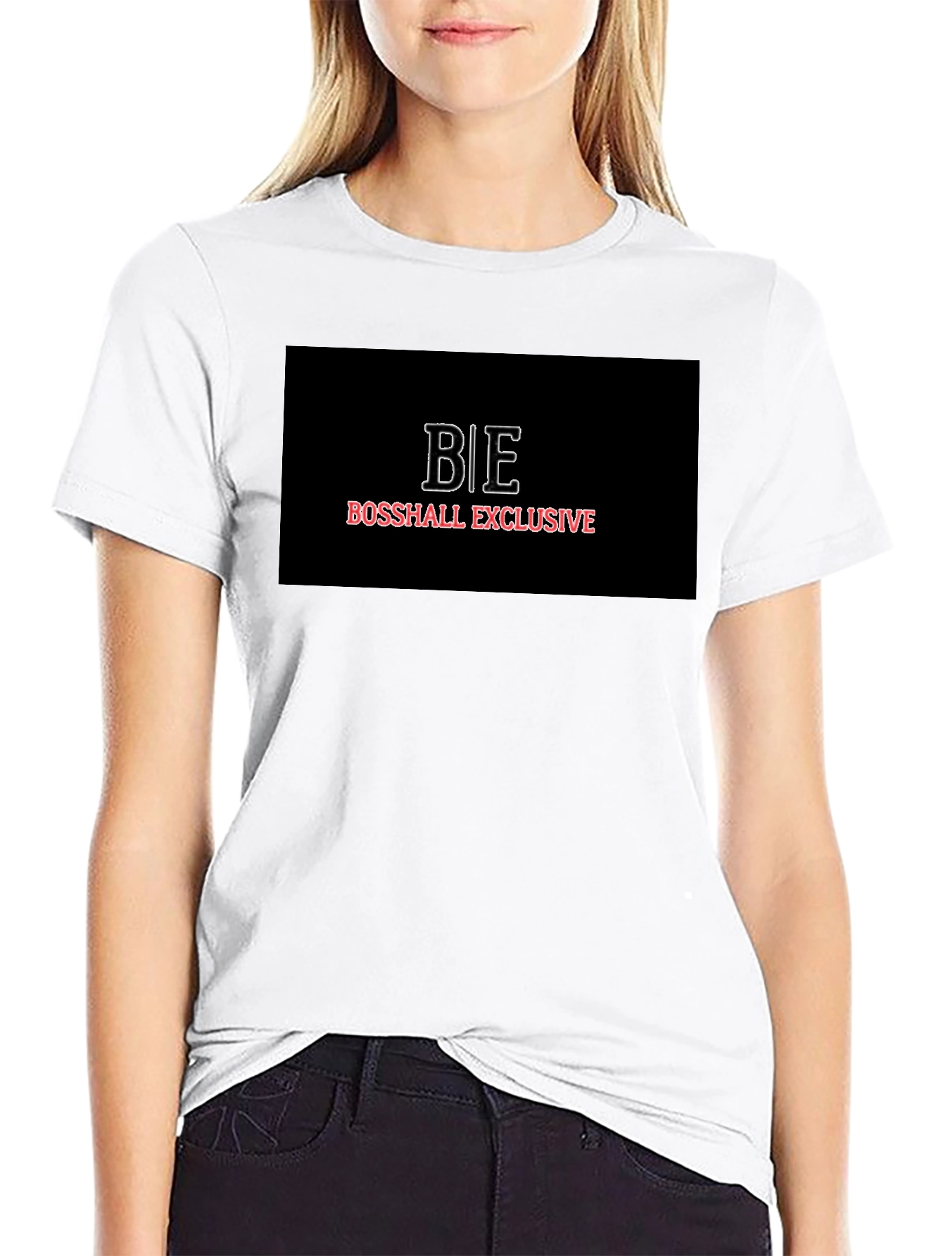 BossHall Exclusive BE Logo T-Shirt - Modern Style