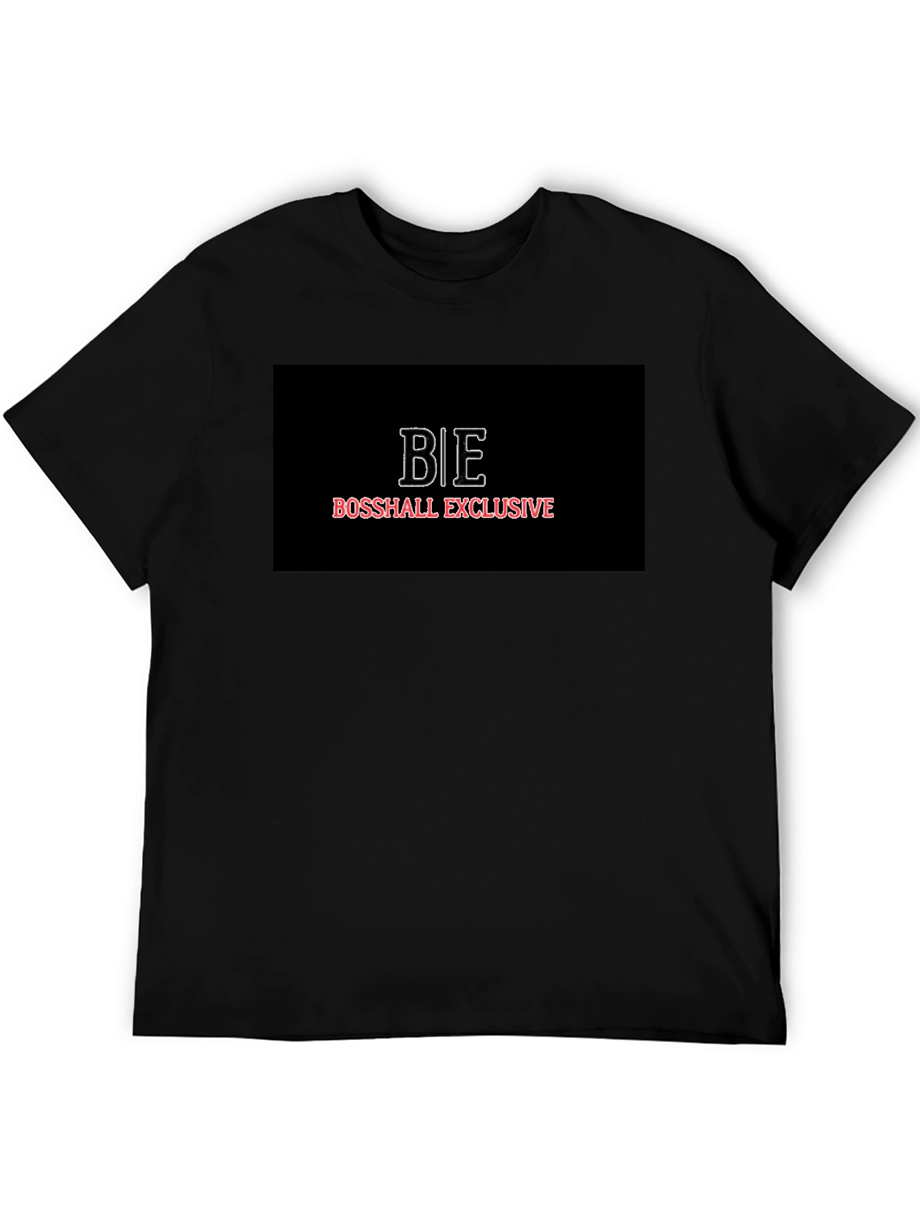 BossHall Exclusive BE Logo T-Shirt - Modern Style