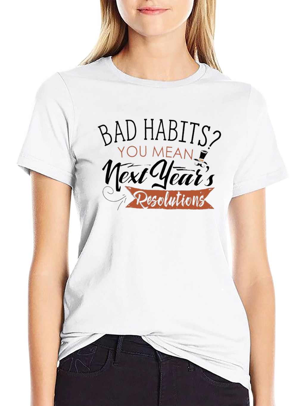 Funny New Years Resolutions T-Shirt