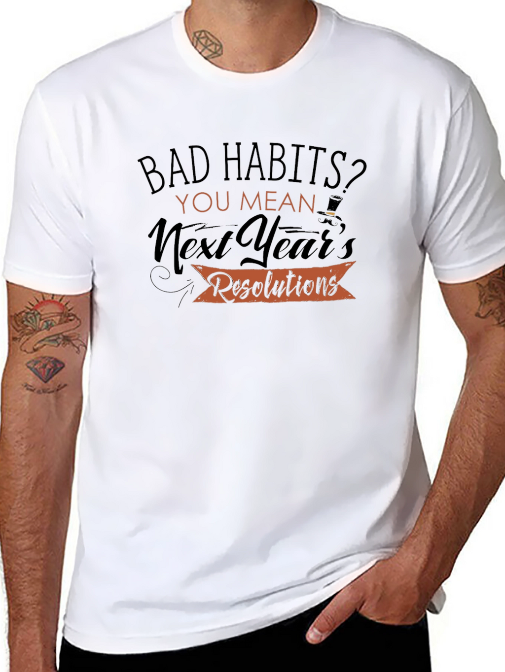 Funny New Years Resolutions T-Shirt