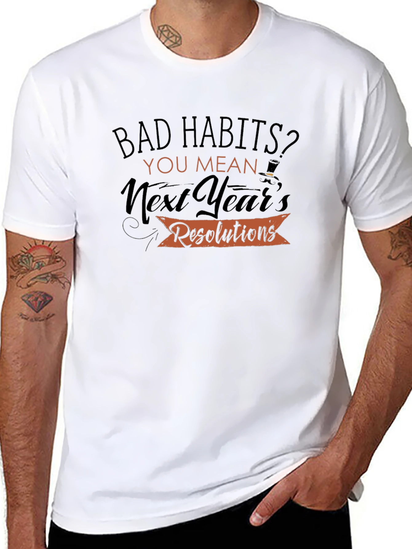 Funny New Years Resolutions T-Shirt