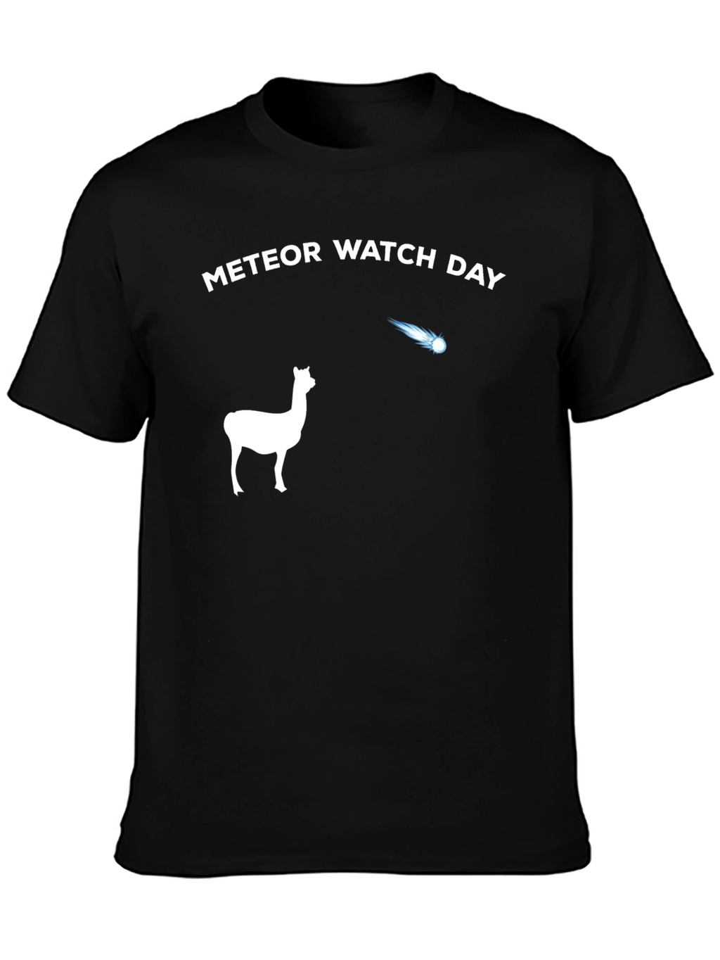 Meteor Watch Day Alpaca T-Shirt