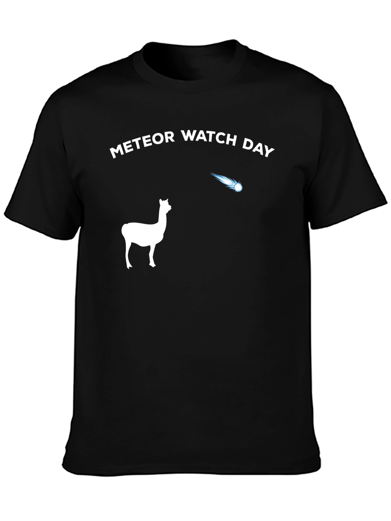 Meteor Watch Day Alpaca T-Shirt