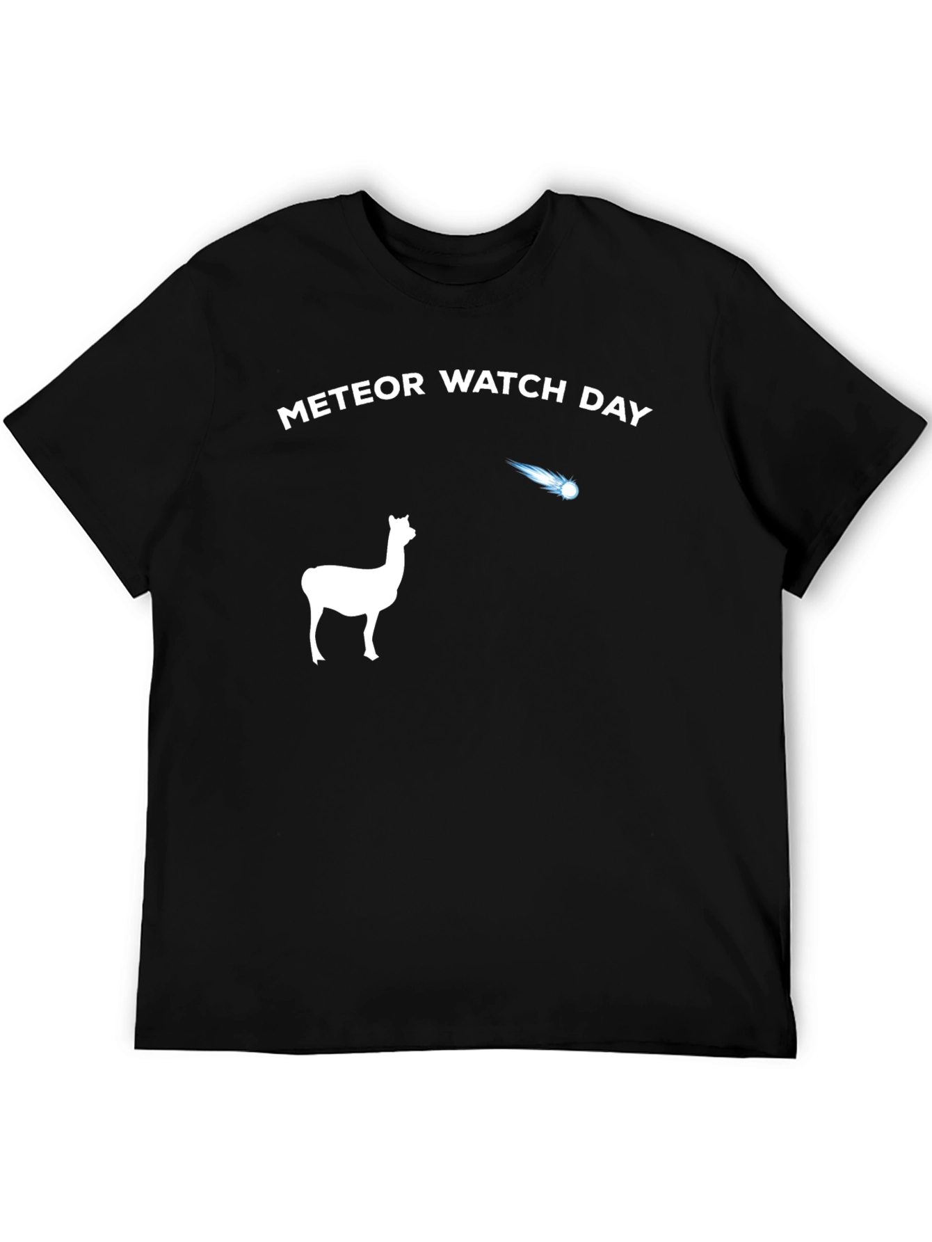Meteor Watch Day Alpaca T-Shirt