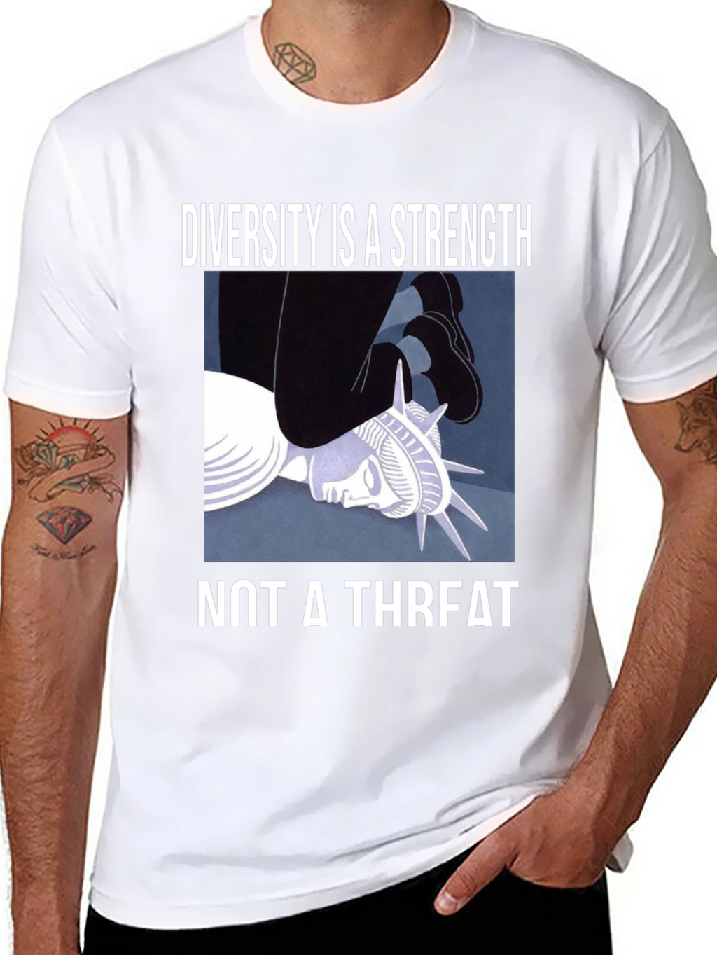 Diversity Strength T-Shirt - Liberty Design