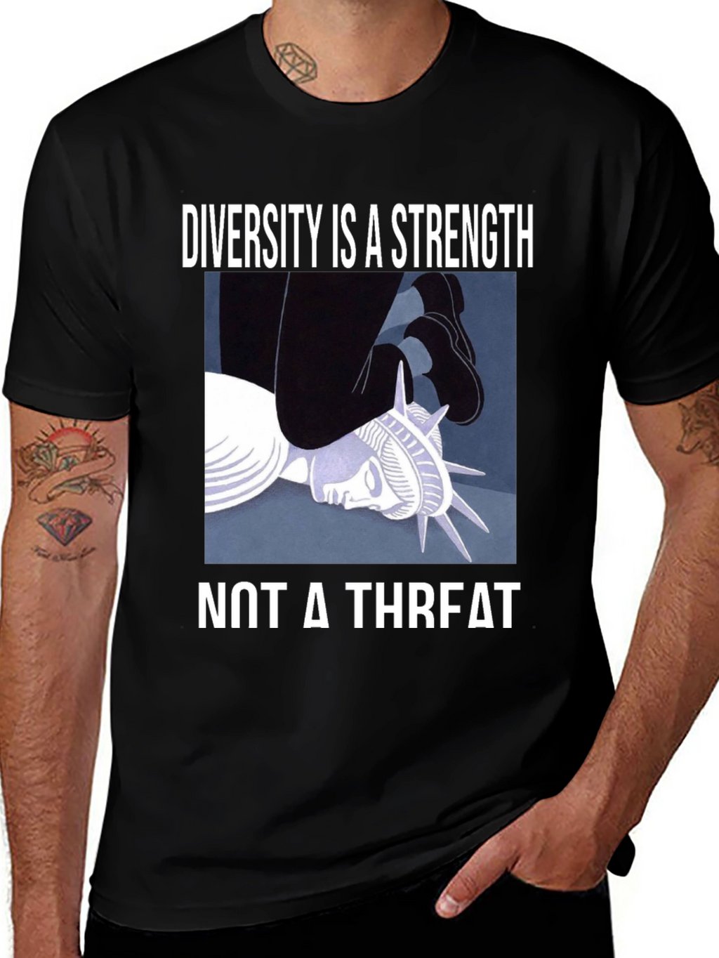 Diversity Strength T-Shirt - Liberty Design
