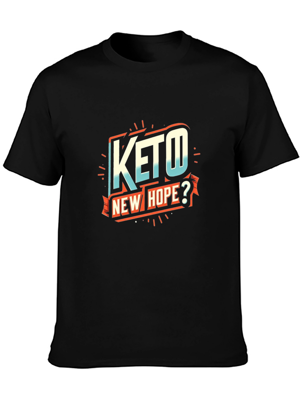 Keto New Hope Graphic Tee - Black