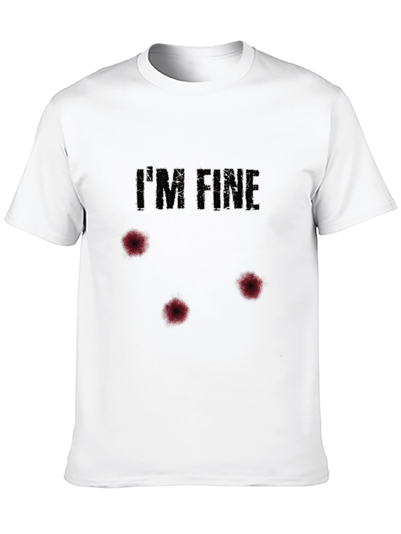 Im Fine Funny Graphic T-Shirt - Humor Tee