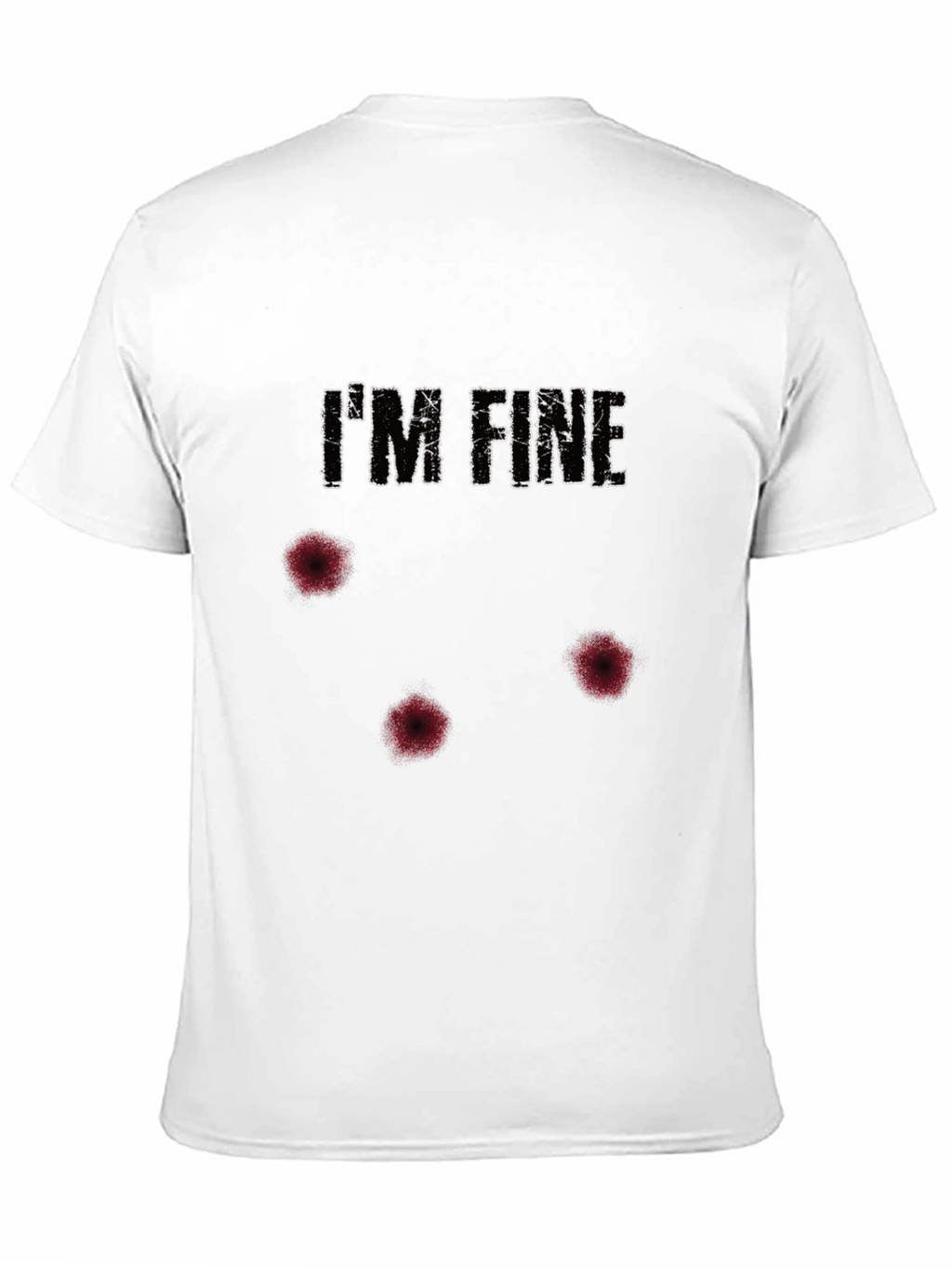 Im Fine Funny Graphic T-Shirt - Humor Tee
