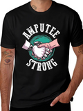 Amputee Strong Graphic T-Shirt