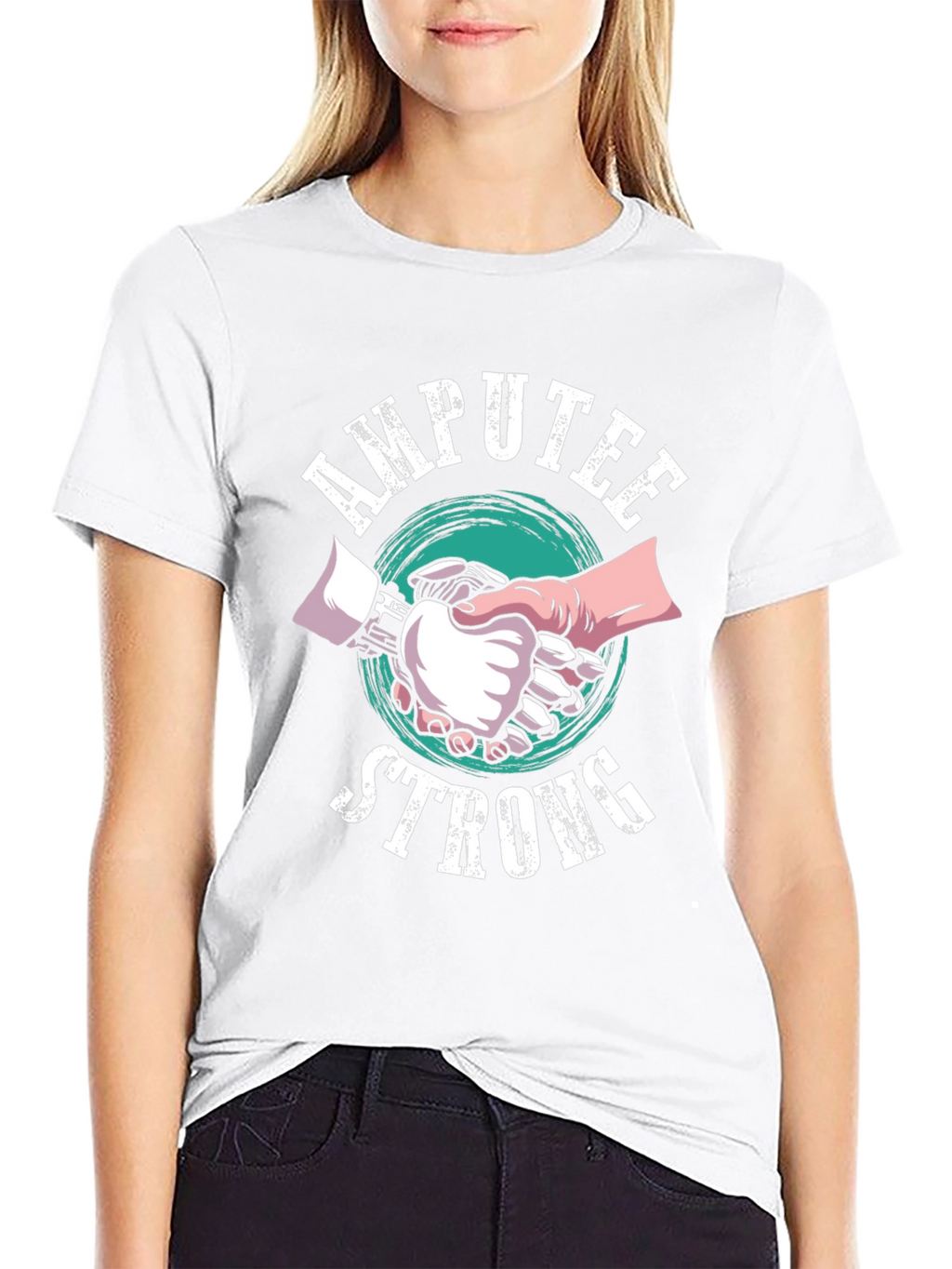 Amputee Strong Graphic T-Shirt