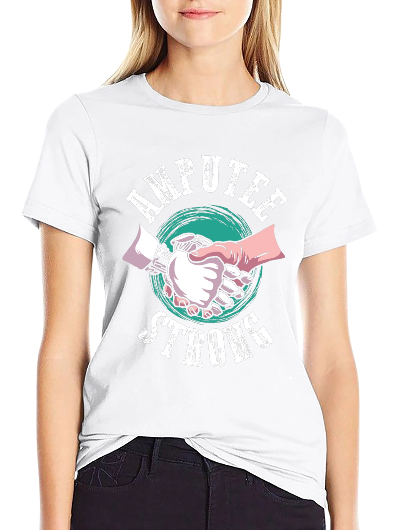 Amputee Strong Graphic T-Shirt