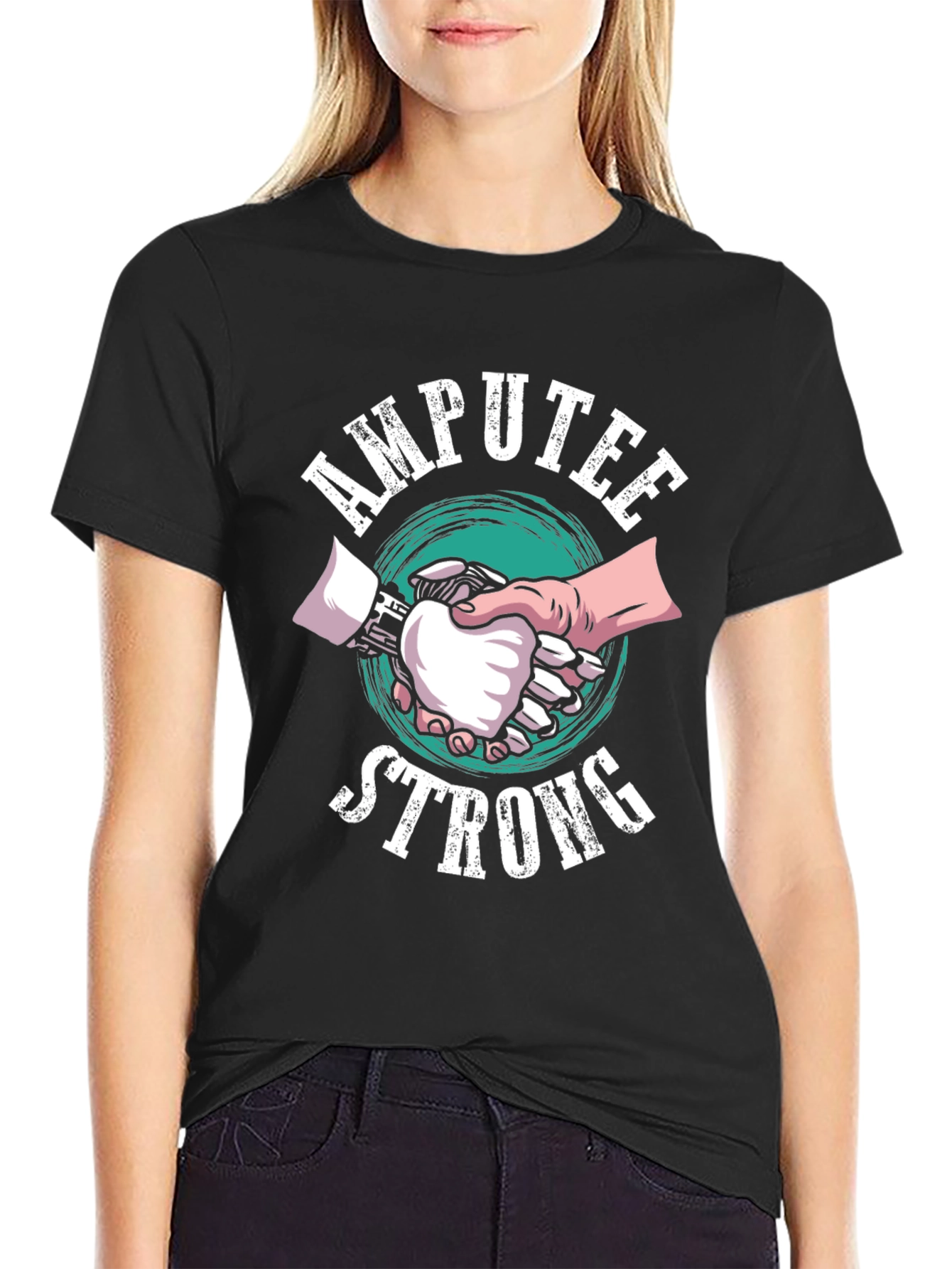 Amputee Strong Graphic T-Shirt