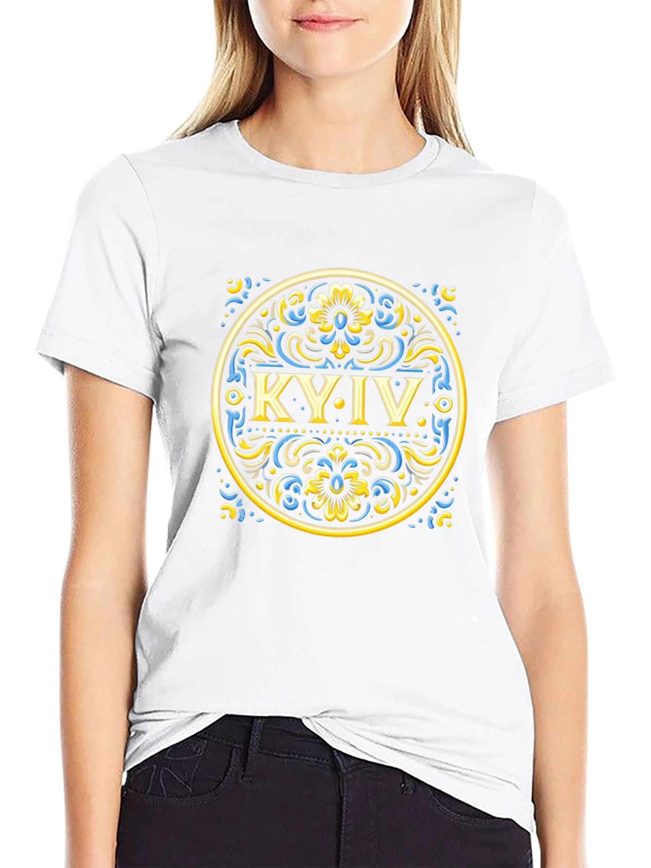 Kyiv Graphic Tee - Stylish Black T-Shirt