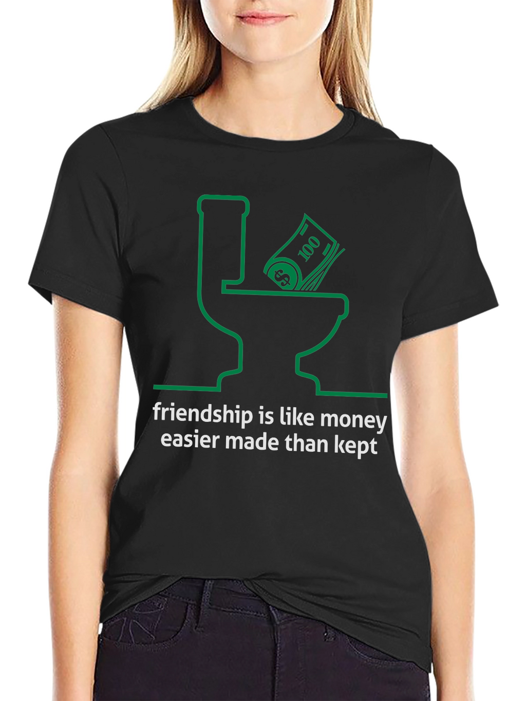 Money Down the Drain Tee