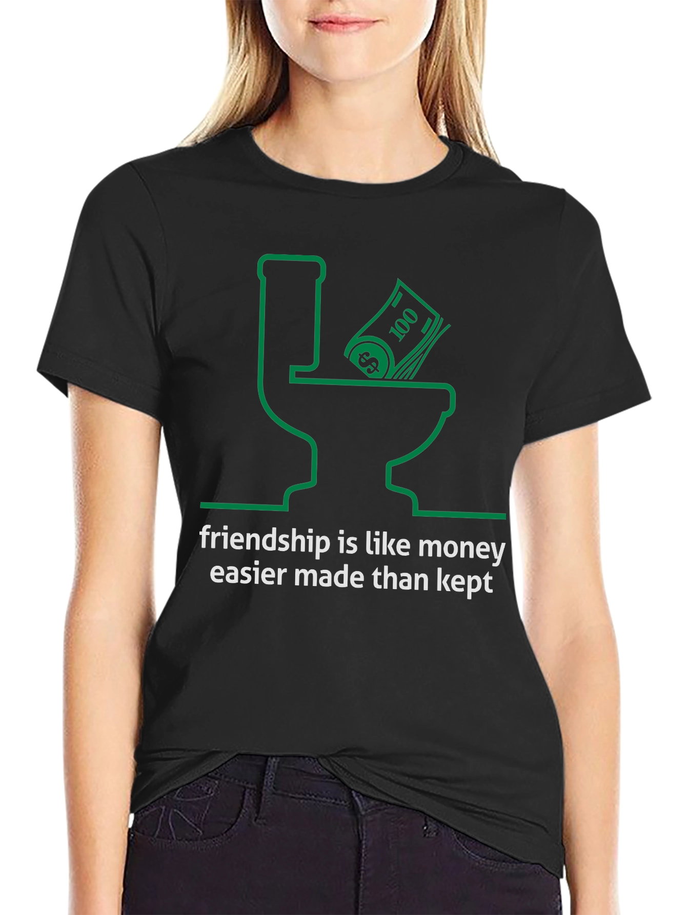 Money Down the Drain Tee