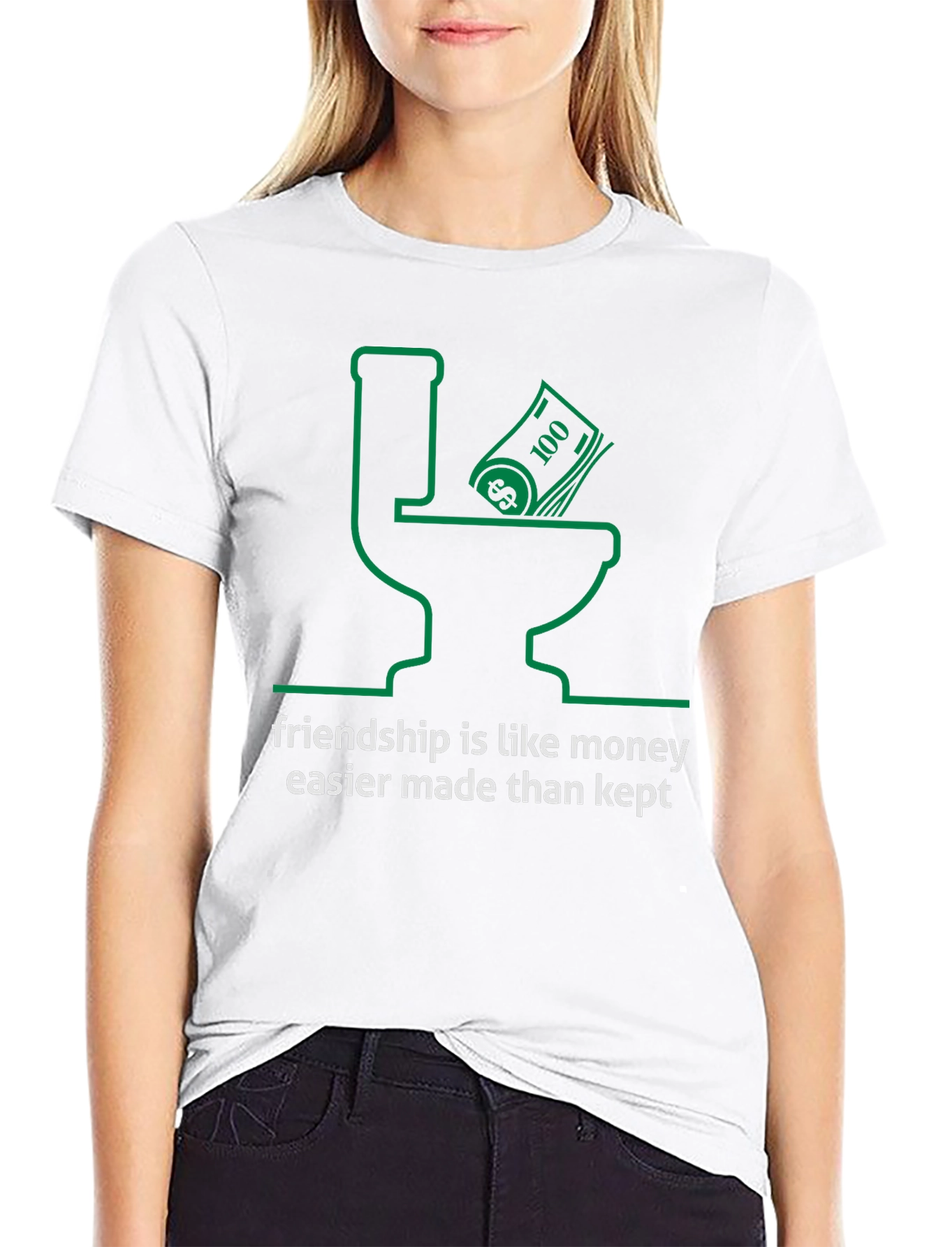Money Down the Drain Tee