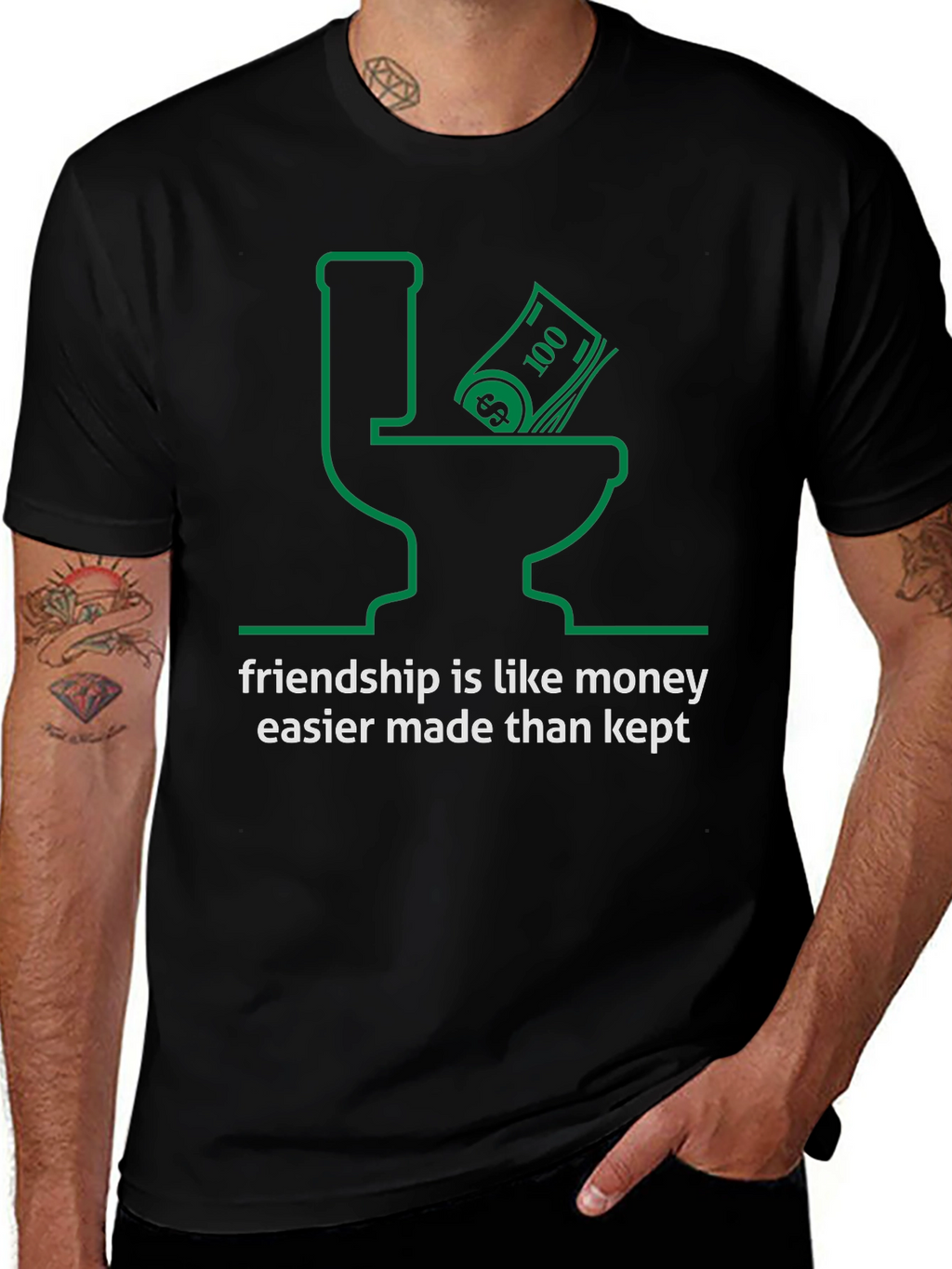 Money Down the Drain Tee
