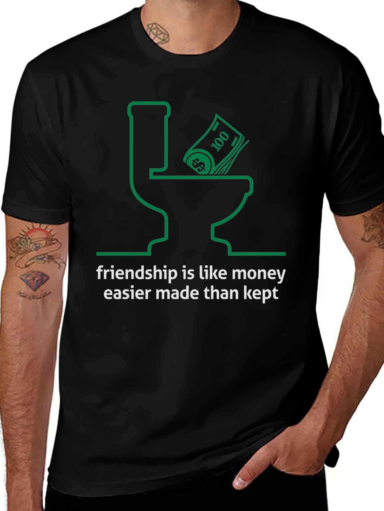 Money Down the Drain Tee