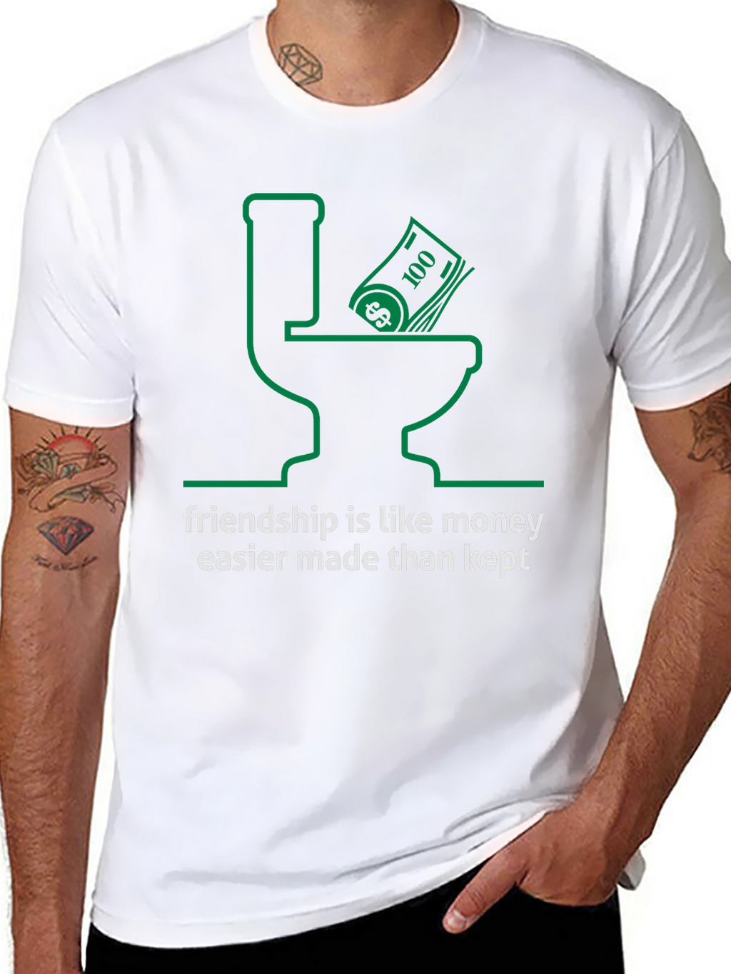 Money Down the Drain Tee