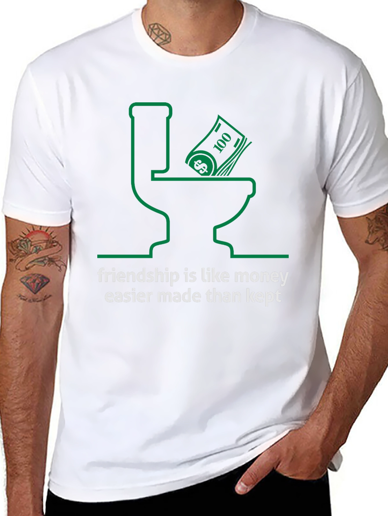 Money Down the Drain Tee