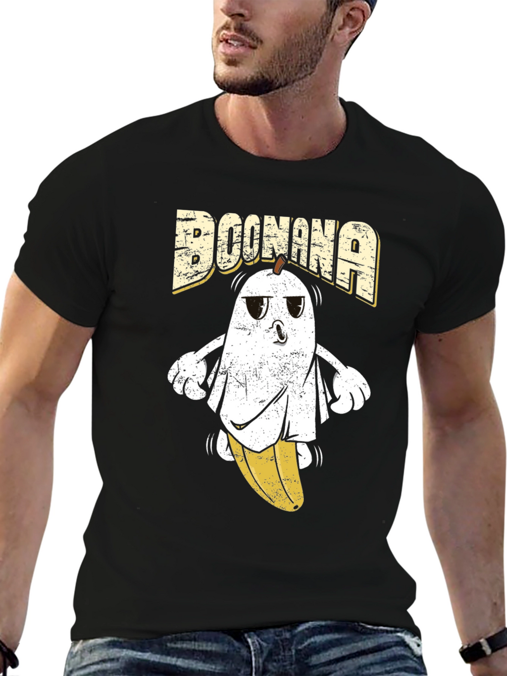 Boonana Graphic T-Shirt - Funny Halloween Tee