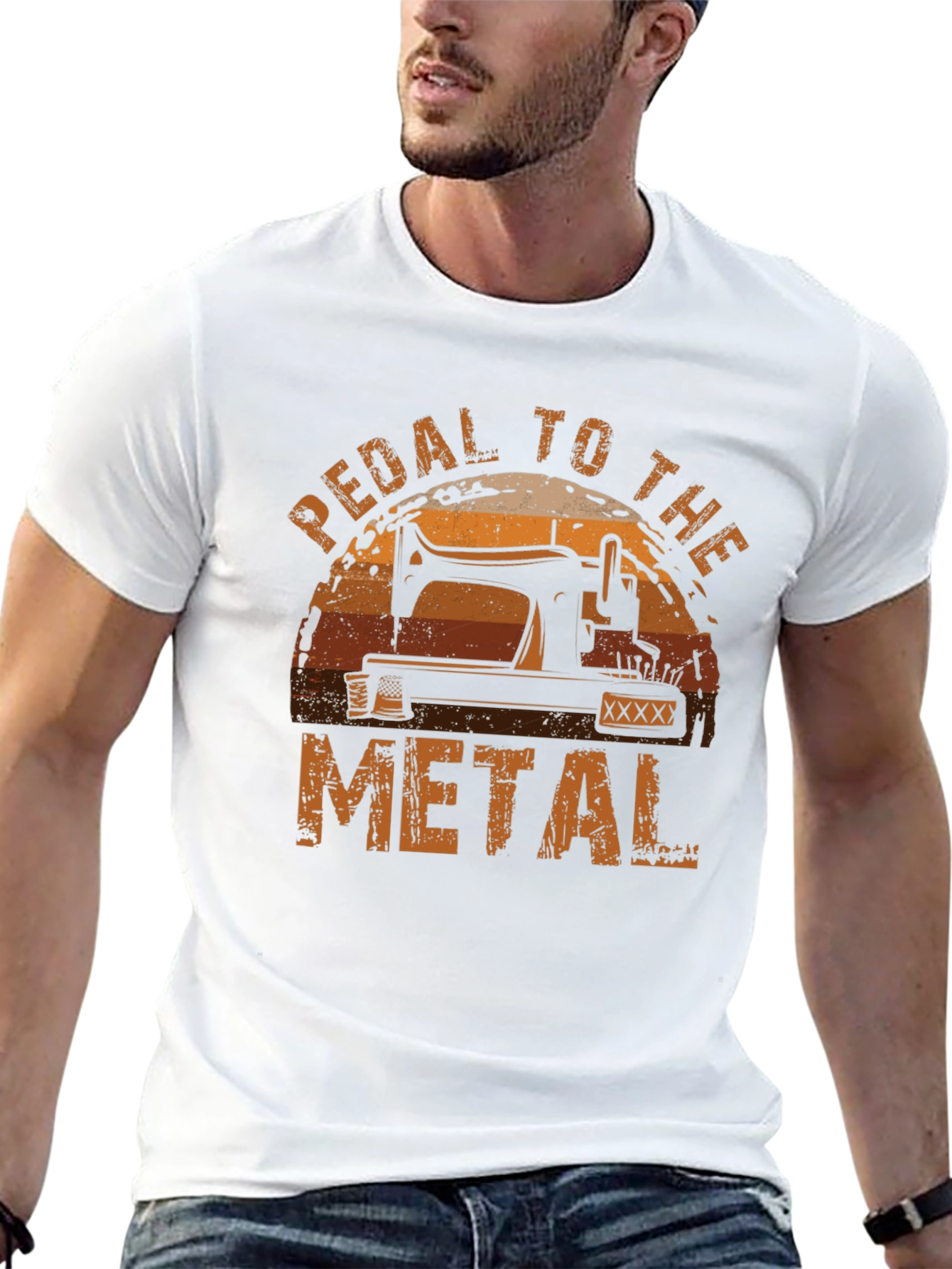 Pedal to the Metal Sewing T-Shirt