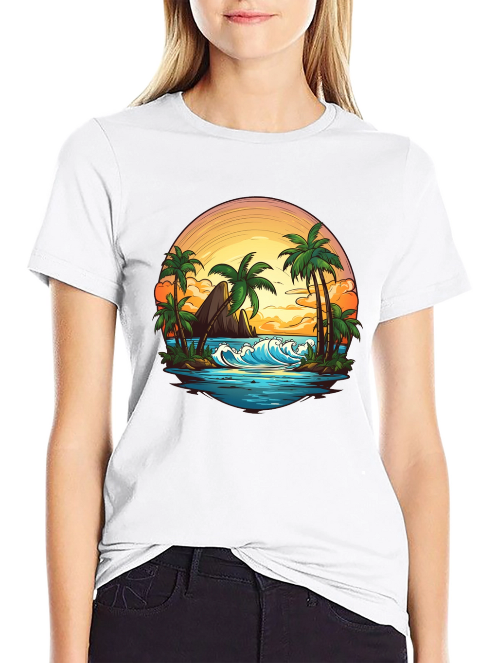 Tropical Beach T-Shirt